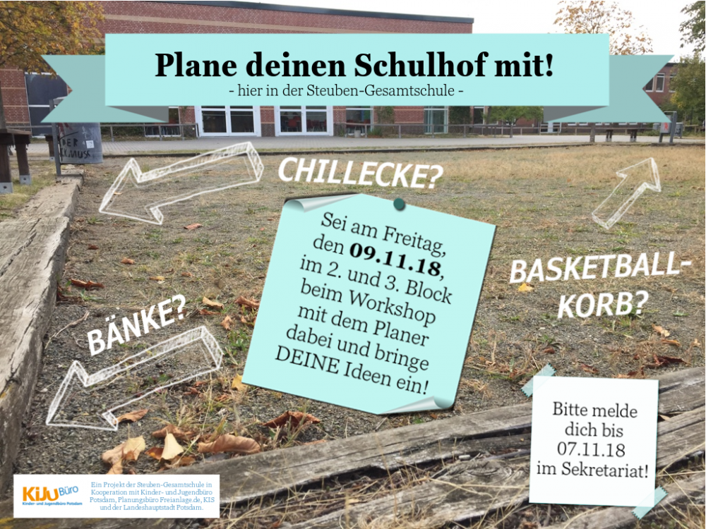 Schulhof Steuben-Gesamtschule (2018-2023)