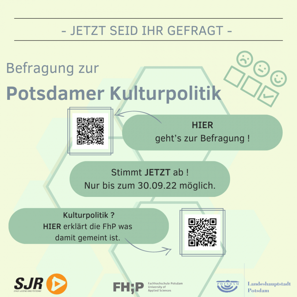 Befragung zur Potsdamer Kulturpolitik